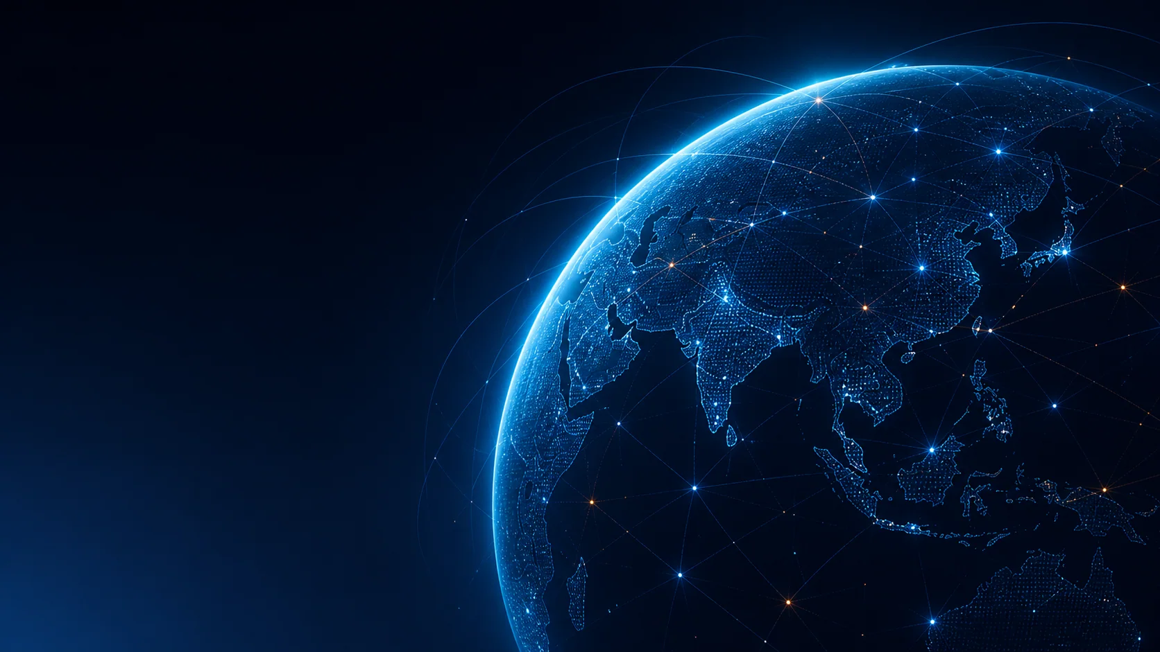 Connected digital globe focused on India and global delivery